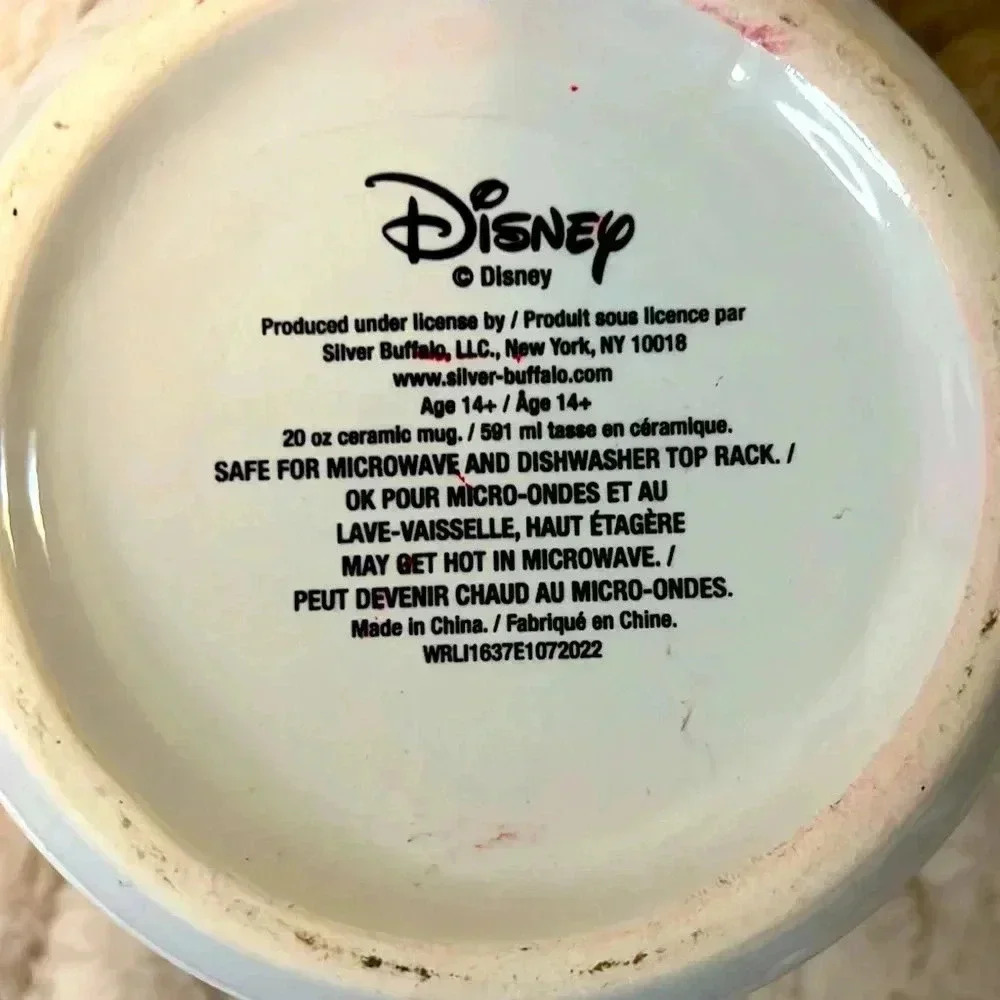 Disney Stitch Holiday Glitter Jingle All The Way Ceramic 20 oz Mug - Picture 3 of 3
